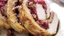 Cranberry-Rosemary Stuffed Pork Loin Thumbnail