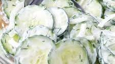 Creamy Cucumber Salad Thumbnail