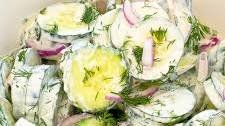 Creamy Dill Cucumber Salad Thumbnail