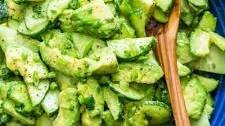 Avocado Cucumber Salad Recipe Thumbnail