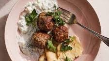 Greek Lamb Meatballs with Tzatziki Thumbnail