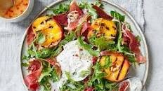 Grilled peaches with burrata Thumbnail