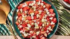 Watermelon, Feta, and Mint Salad Recipe Thumbnail