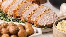 Parmesan Herb Crusted Pork Tenderloin Thumbnail