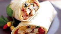 Turkey Burritos with Salsa and Cilantro Thumbnail