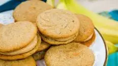 Banana Whoopie Pies with Peanut Butter Filling Thumbnail