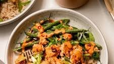 Spicy & Crispy Peanut Tofu with Green Beans Thumbnail