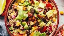 Simple Quinoa Black Bean Salad Thumbnail