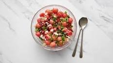 Watermelon Salad with Feta and Mint Thumbnail