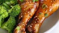 Baked Teriyaki Chicken Drumsticks Thumbnail