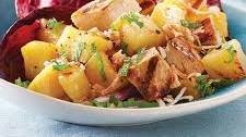 Tropical Mango Chicken Salad with Grilled Pineapple & Shredded Coconut Thumbnail