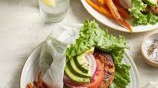 California Turkey Burgers & Baked Sweet Potato Fries Thumbnail