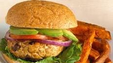 Southwest Turkey Burger and Sweet Potato Fries Thumbnail