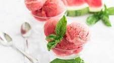 Watermelon-Basil Sorbet Thumbnail