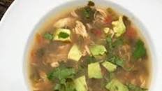 Chicken Avocado Lime Soup (Keto/HFLC/Paleo) Thumbnail