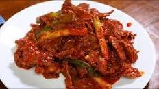 Spicy beef bulgogi (Maeun-sobulgogi: 매운소불고기) Thumbnail