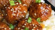 Asian Glazed Meatballs Thumbnail