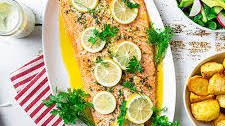 Lemon and dill baked salmon Thumbnail