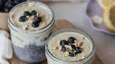 Lemon Blueberry Chia Pudding with Yogurt Thumbnail