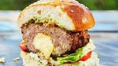 Molten cheese-stuffed burgers Thumbnail