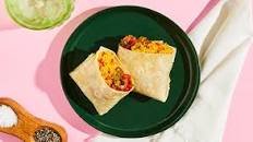 Cheesy Southwest Breakfast Burritos tomato salsa, Monterey Jack, cheddar, Cholula Thumbnail