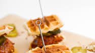 Hot Honey Fried Chicken Waffle Sliders Thumbnail