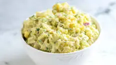 Easy Creamy Potato Salad Recipe Thumbnail