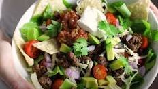 Low-Fat Taco Salad Recipe Thumbnail