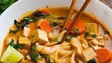 Coconut Curry Noodle Soup with Tofu Thumbnail