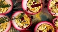 Spring-Inspired Pink Deviled Eggs Thumbnail