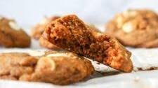 Chewy Pumpkin White Chocolate Chip Cookies (with Crushed Gingersnaps) Thumbnail