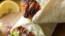 Greek Chicken Gyros with Tzaziki Thumbnail