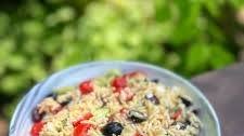 Greek Inspired Orzo Salad Thumbnail