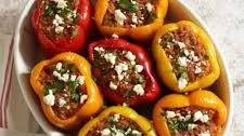 Greek Stuffed Peppers Recipe Thumbnail