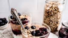 Greek Yogurt + Almond Butter Breakfast Parfait Thumbnail