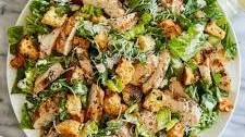 Best Chicken Caesar Salad with Homemade Croutons Thumbnail