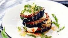 Roasted Eggplant Parmesan Stacks Thumbnail