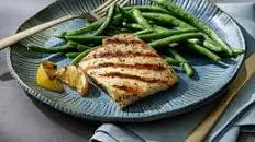 Grilled Fish Steaks Thumbnail