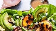 Grilled Chicken and Peach Salad Thumbnail