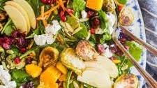 Fall Harvest Salad Recipe with Maple Vinaigrette Thumbnail