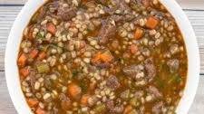 Beef Barley Soup Recipe Thumbnail