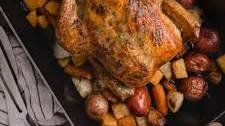 Roasted Chicken with Root Vegetables Thumbnail