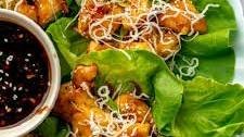 Honey-Garlic Chicken Lettuce Wraps Thumbnail