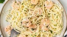 Lemon Garlic Shrimp Scampi Recipe Thumbnail