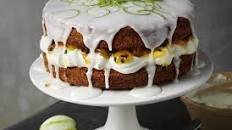 Coconut-Lime Cake with Mango and Passion Fruit Jam Thumbnail