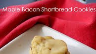 Maple Bacon Shortbread Cookies Thumbnail