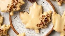 Pecan Shortbread with Maple Glaze Recipe Thumbnail