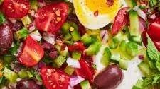 Mediterranean Whipped Cottage Cheese Salad Thumbnail