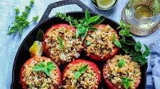 Mediterranean Rice Stuffed Tomatoes Thumbnail