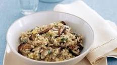 Microwave mushroom risotto Thumbnail